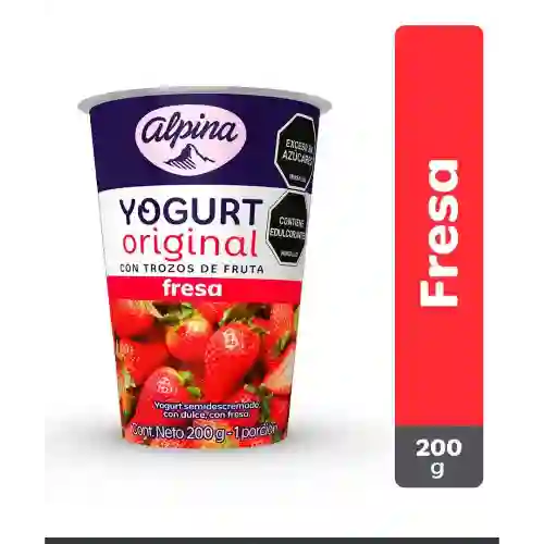 Yogurt Alpina Fresa 200G