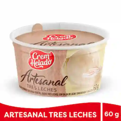 Crem Helado Vaso Artesanal Tres Leches