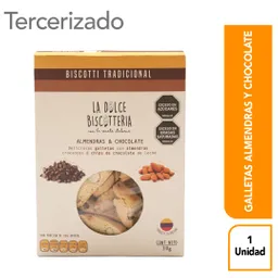 La Dolce Biscotteria Biscotti Almendra y Chocolate