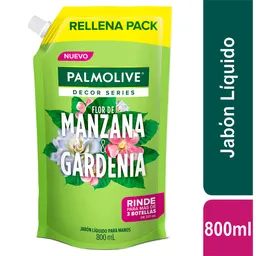 Jabón líquido Palmolive Decor Flor de Manzana y Gardenia 800ml