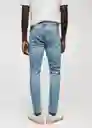 Jean Tom Tejano Medio Talla 36 Hombre Mango