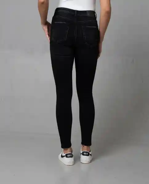 Jean Jegging Mujer Negro Sombrio Ultraoscuro T 14 40948 Rifle