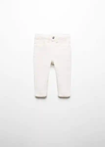 Jean Diego Niños Blanco Talla 72 Mango