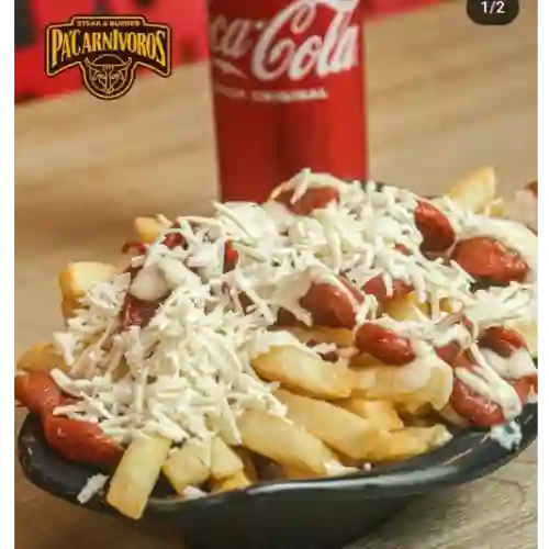 Salchipapa de la Casa
