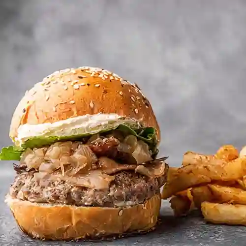 Burger Cremosina + Papas a la Francesa