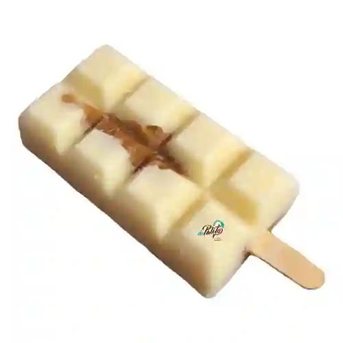 Paleta de tres leches con arequipe