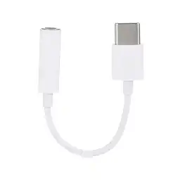 Adaptador de Audio Tipo C Blanco Modelo 3074 Miniso