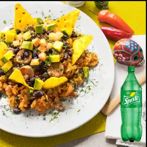 Combo mexicano gde + sprite 1.5l