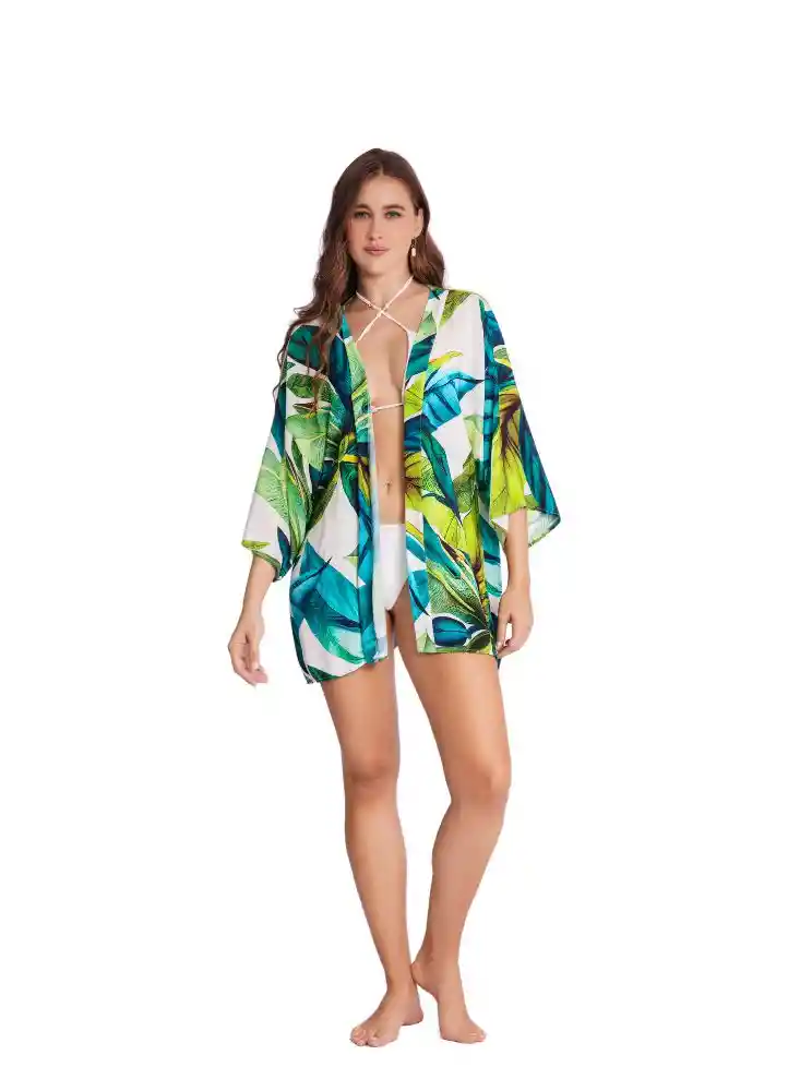Salida de Baño Kimono M-estampado