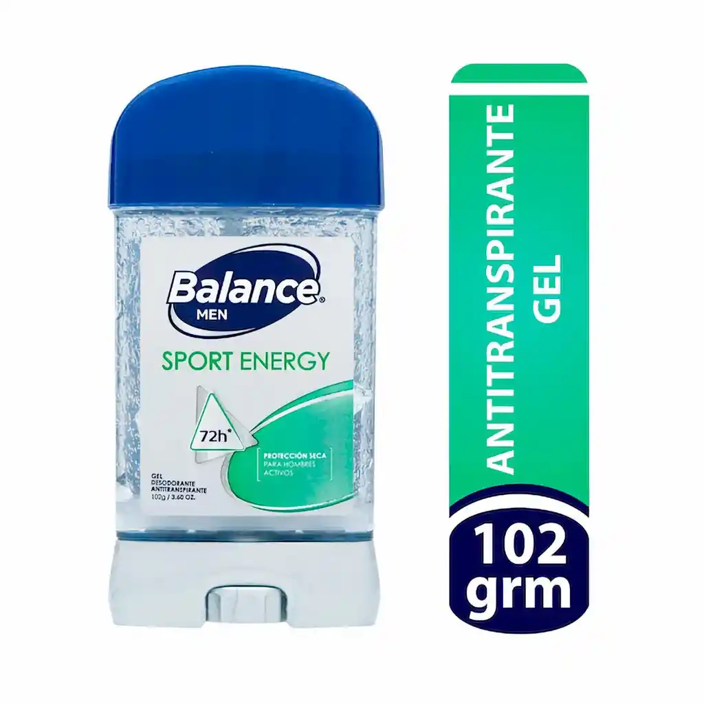 Balance Desodorante para Hombre Sport Energy en Gel