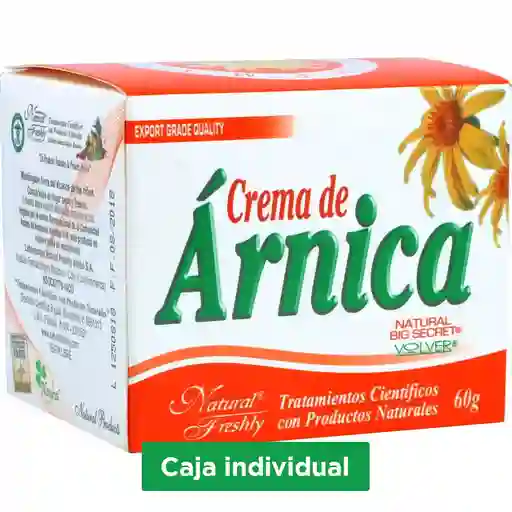 Natural Freshly Crema de Árnica