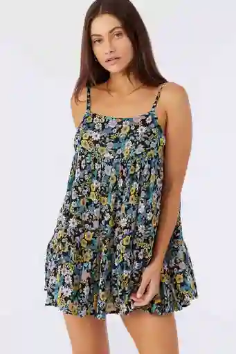 Vestido Corto Printed Rilee Mujer Black Talla M Oneill