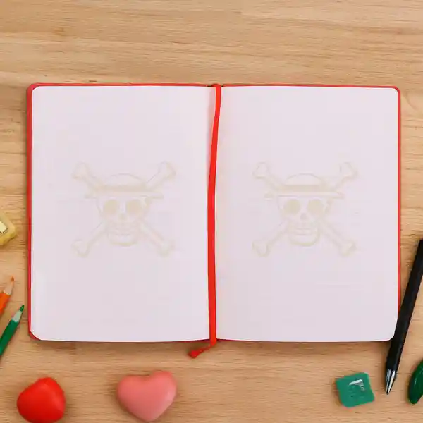 Cuaderno de Tapa Dura B 80 Hojas Serie One Piece Miniso
