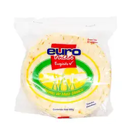 Euromax Arepas de Maíz Blanco Tela Grande