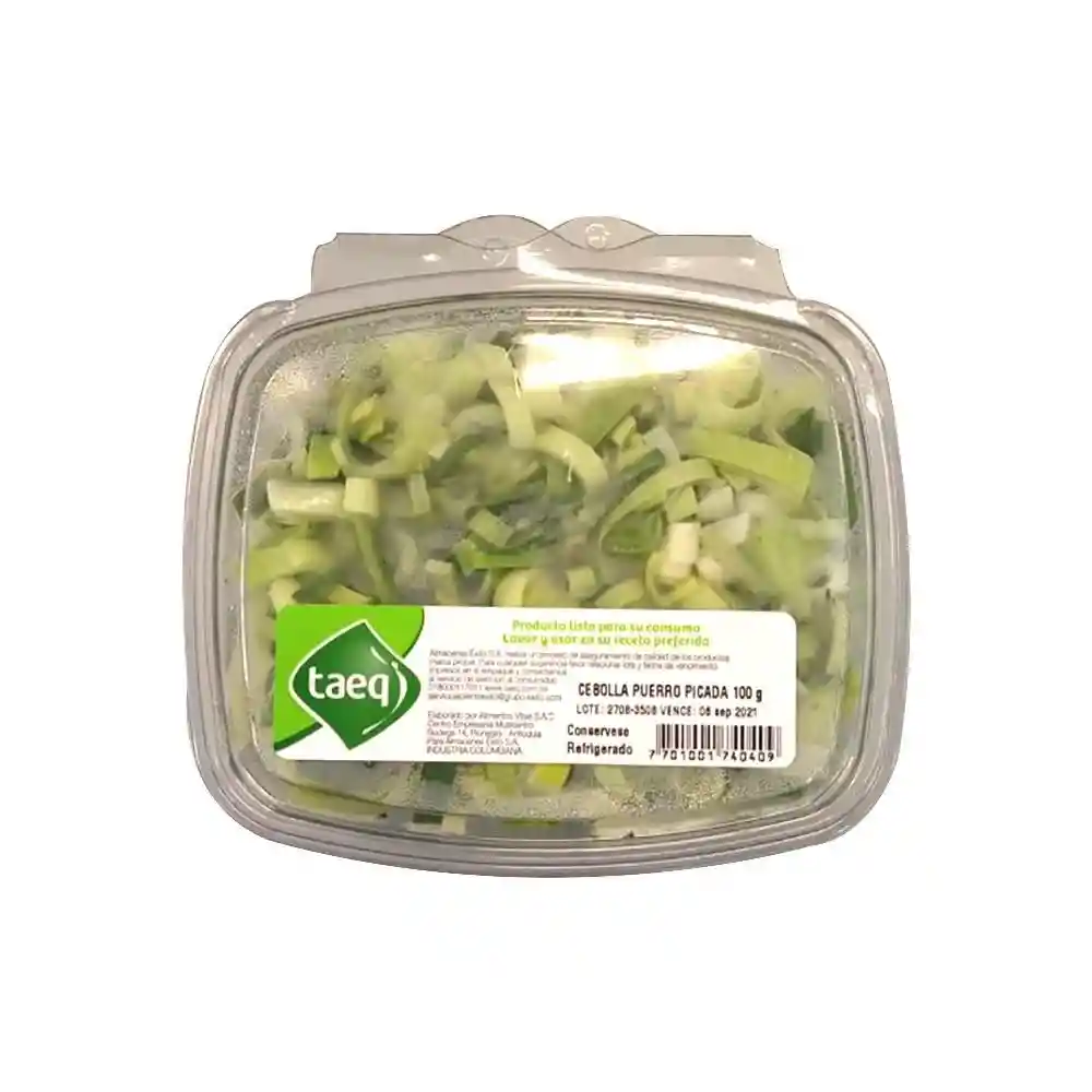 Taeq Cebolla Puerro Finamente Picada