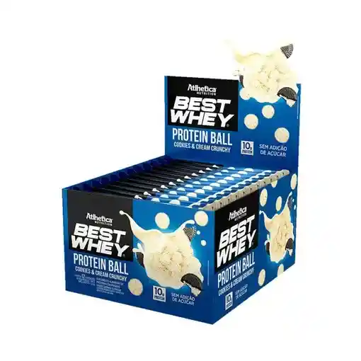 Protein Ball Cookies And Cream Crunchy - Athletical