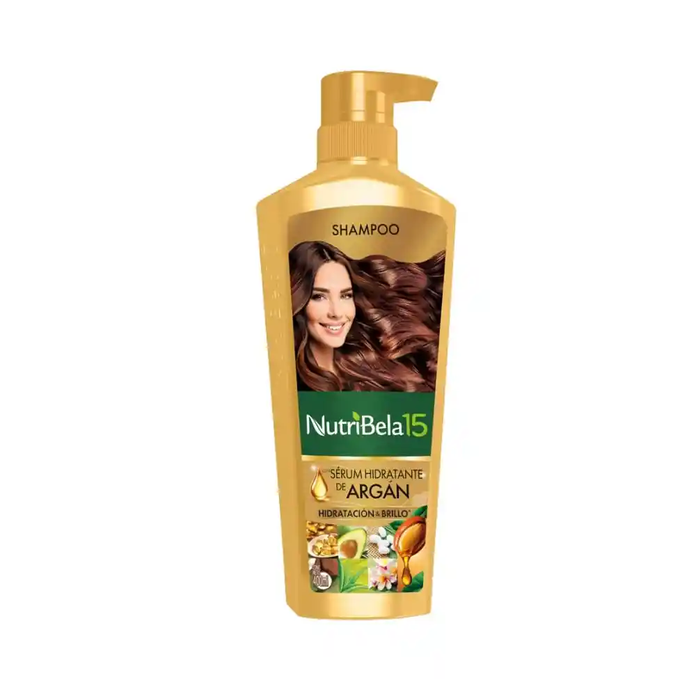 Nutribela Shampoo Serum Hidratante de Argan Frasco