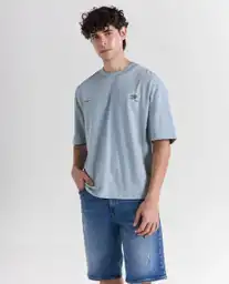 Camiseta Hombre Gris Talla M 849G034_GRI144503 Americanino