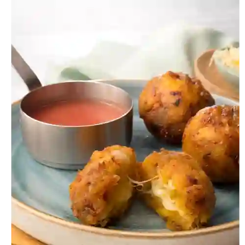 Marranitas Caribeñas de Plátano Maduro