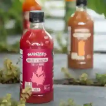 Vinagre de Manzana con Flor de Jamaica