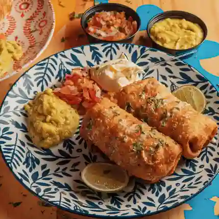 Chimichangas de Pollo