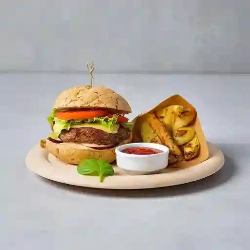Hamburguesa Callejera Papas
