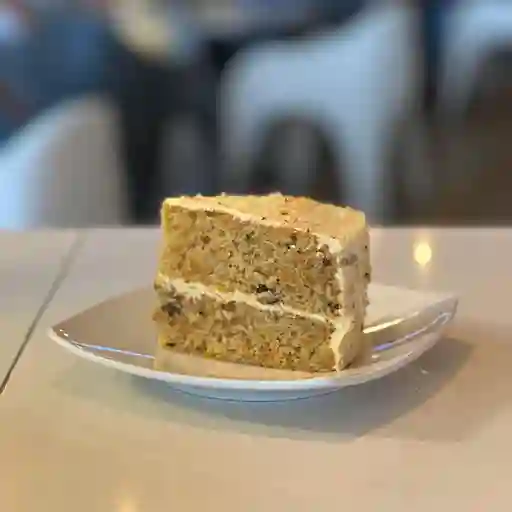 Torta de zanahoria con nueces