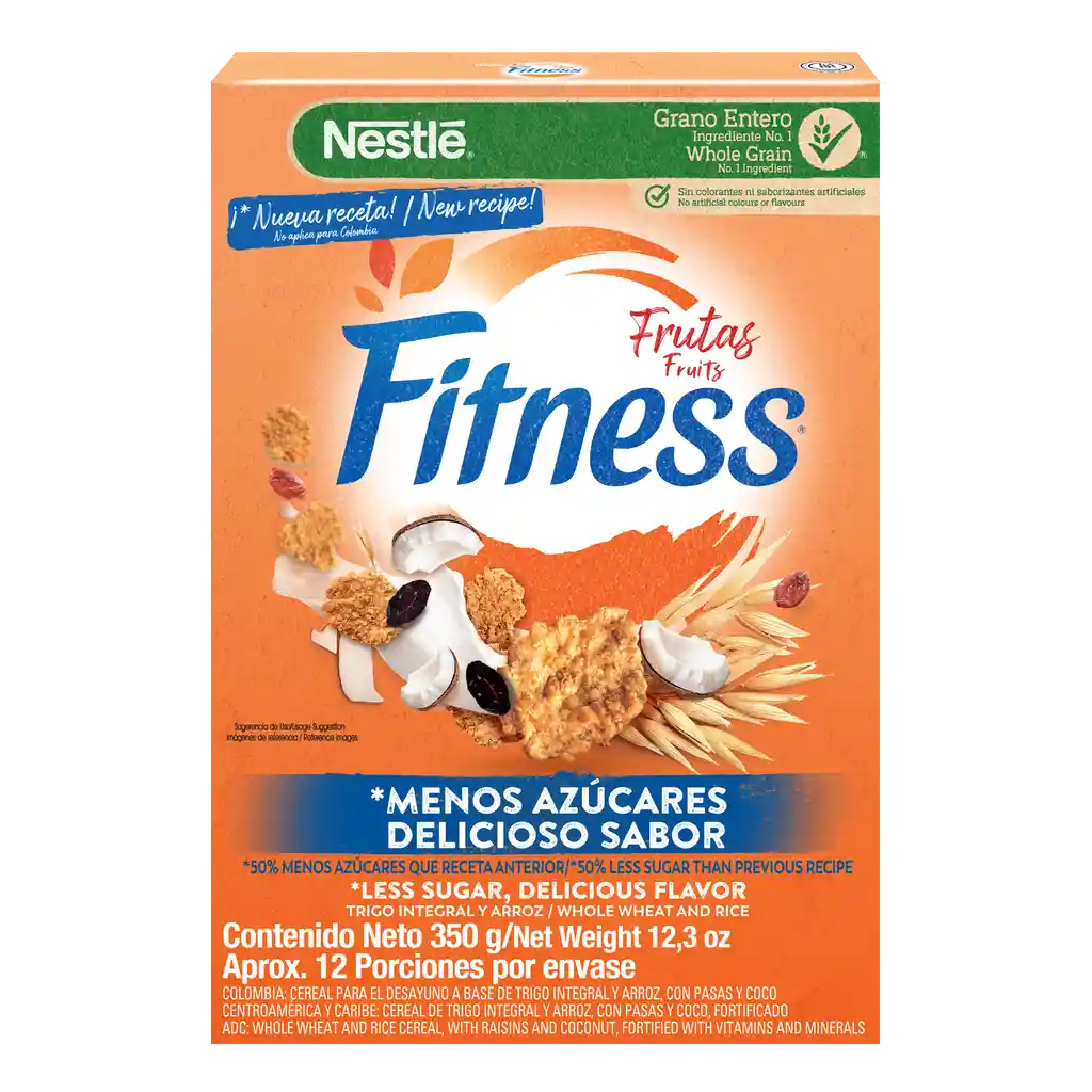 Cereal FITNESS Frutas x 350g