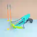 Pistola Multicolor Con Tiro Miniso