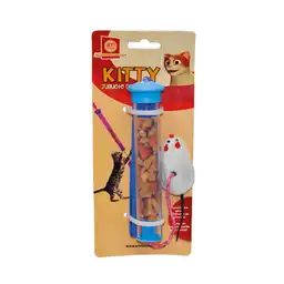 AM Mascotas Juguete Para Gato Dispensador Kitty Único