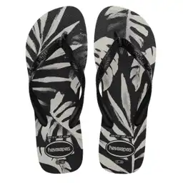 Sandalias Havaianas Aloha Hombre Negro Talla 39/40
