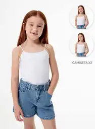 Camiseta Camiseta 8-blanco