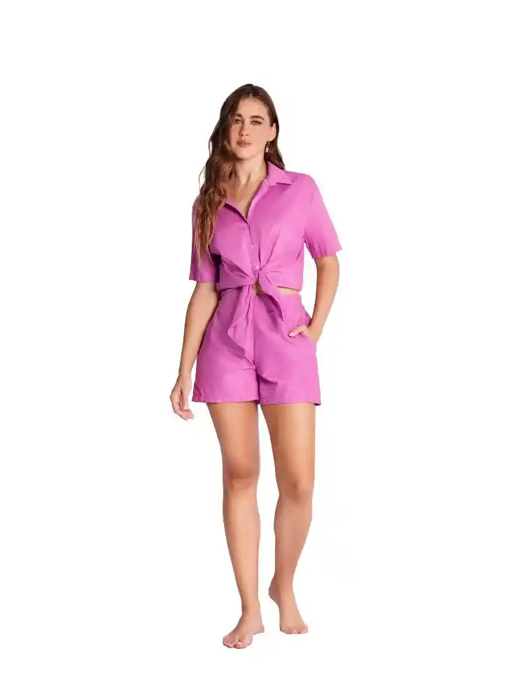Short Basico M-lila