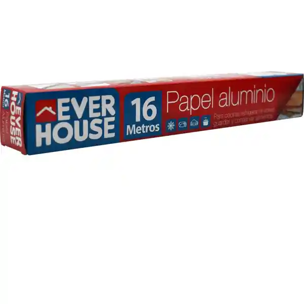 Everhouse Papel Aluminio 16 Metros