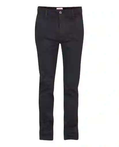 Pantalon Khakis Portland Negro Talla 40 Hombre Chevignon