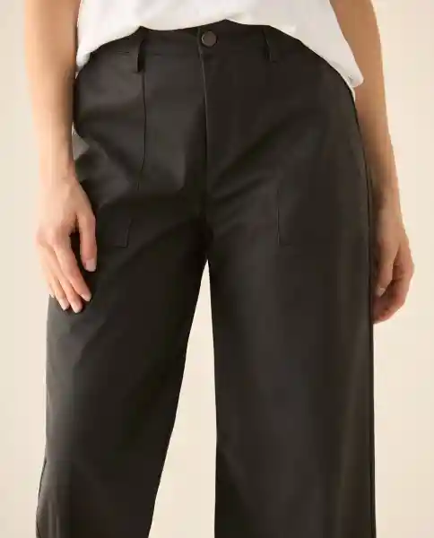 Pantalón Negro Jaguar Ultraoscuro Talla 14 433G011 Esprit