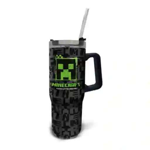 Termo Minecraft Rambler Xl Acero Inox