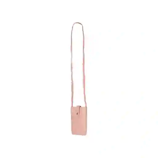 Bolso Mini Porta Celular Básico Rosa Miniso