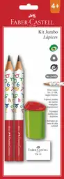 Faber Castell Kit Lapiz Jumbomas Tajalapiz