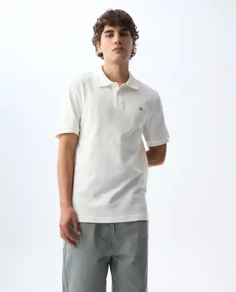 Camiseta Hombre Crudo Talla XL 801G006_CRU110606 Americanino
