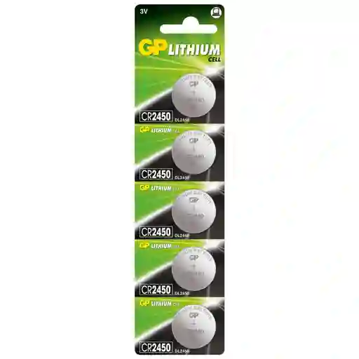 GP Lithium Pila Botón CR2450