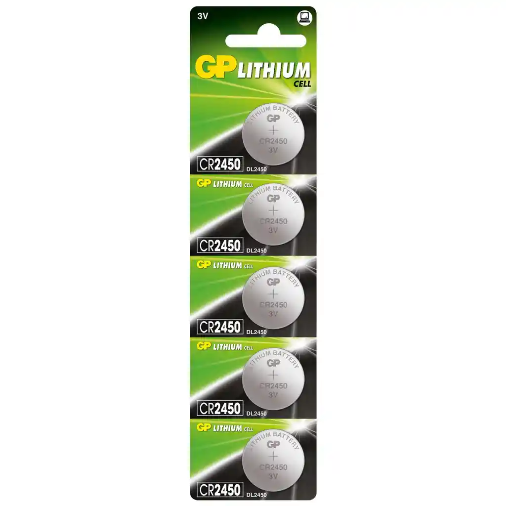 GP Lithium Pila Botón CR2450