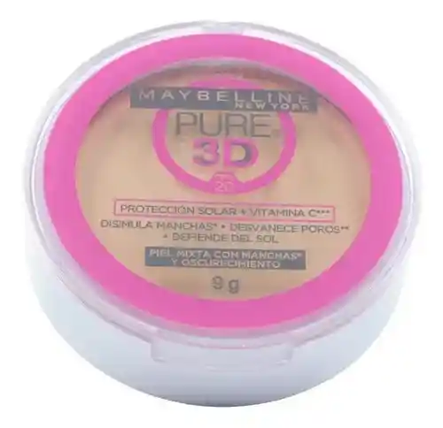 Maybelline Pure 3D Polvo Compacto Claro Natural 230