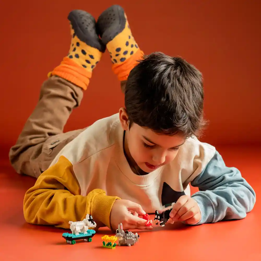 Mini Bloques Nivel 1 Animales Domésticos