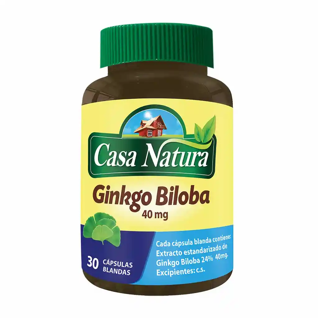 Gingko Biloba Casa Natura x 30 caps