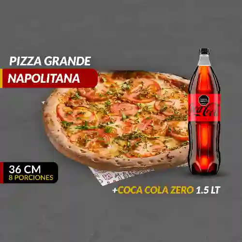 Pizza Napolitana (g) + Gaseosa 1,5l