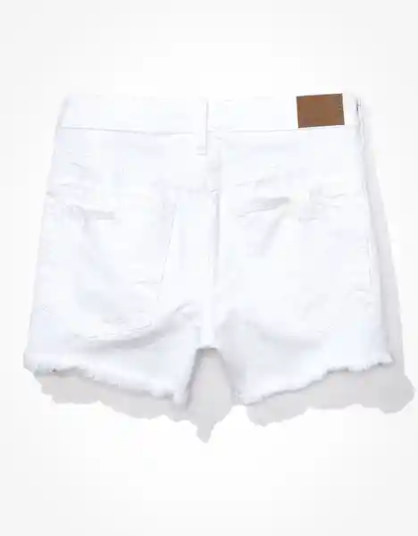 Short Mujer Blanco Talla 2 400381227681 American Eagle