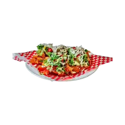 Tostón con Carne Mechada