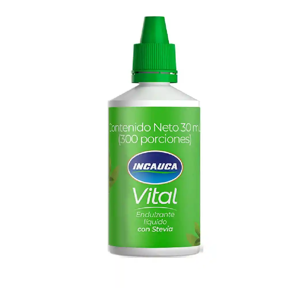 Endulzante Incauca Vital Con Stevia (30 Ml)