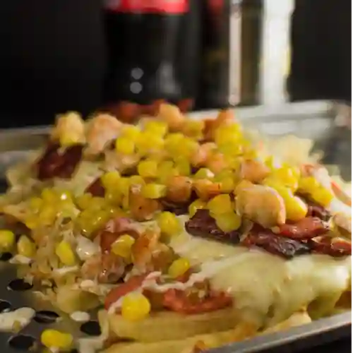 Salchipapa Super Especial
